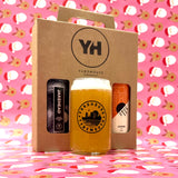 Yard Glass & 2 Beer Gift Pack